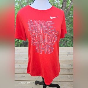 Nike Red Graphic T-Shirt